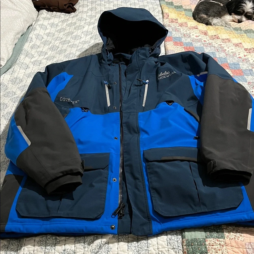 Cabela’s Outdoor GUIDEWEAR GORETEX WINTER Jacket COAT Men’s SIZE 2XL - Picture 2 of 11